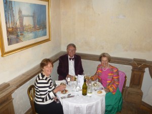 With Terry's sister, Margaret