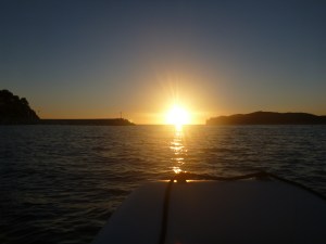 A final Mallorcan sunset.