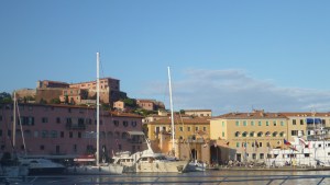 Portoferraio in the sunshine.