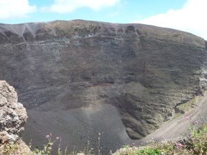 The crater of the 1944 eruption.