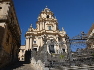 The Duomo in Ibla, one of the innumerable churches.