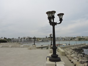 Otranto beach from the old town