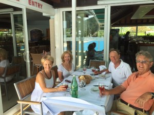 Farewell lunch Marina Dubrovnik, thank you Anna & Tim
