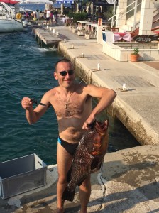 Nino, fisherman, chef and owner