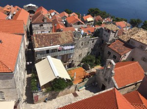 Marko Polo's house and tower, his washing still on the line