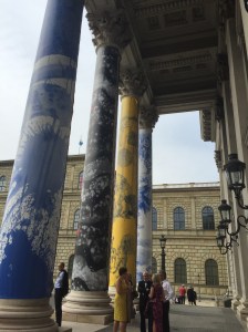 Hoping for tickets at the Staastoper, Munich