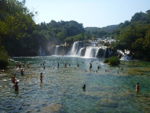 Krka waterfall