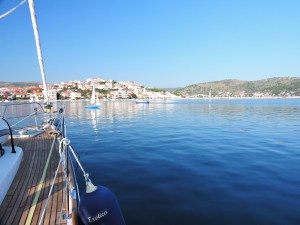 From Marina Frapa overlooking Rogoznica