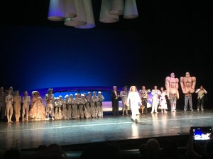 Wotan's curtain call Das Rheingold