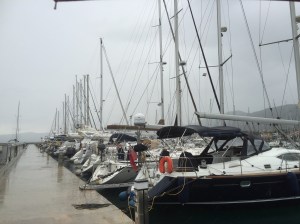 September rain before 3 day Bora, time to go home!