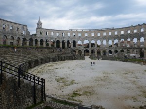 Roman Arena at Pula.