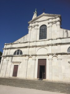 St Euphemia - ordinary from the outside. 