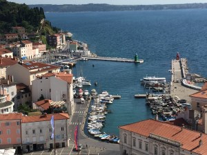 The harbour at Piran.