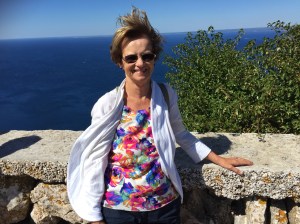 JC nearly blown off the cliff at Lubenice