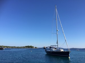 Otok Silba, idyllic bay. Protected from Bora