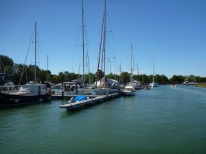Leaving Venice after a two month stay.