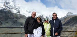 Juergen, JC, Maria & TC Grossglockner lookout
