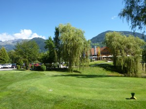 Even JC was tempted to learn golf at this superb resort